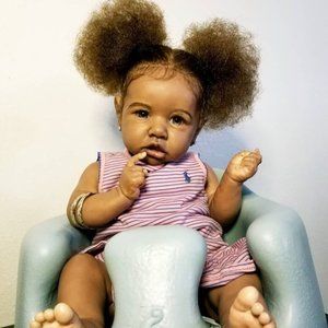 22IN African American reborn Doll